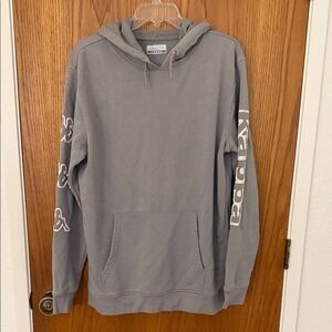 Kappa Charcoal Hoodie for Men